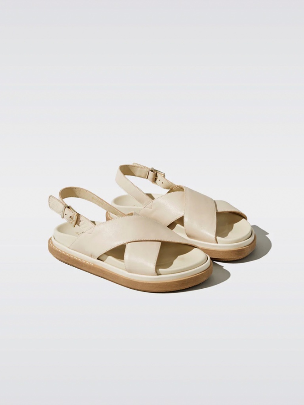 Alohas Marshmallow Sandals Ivory Size 38